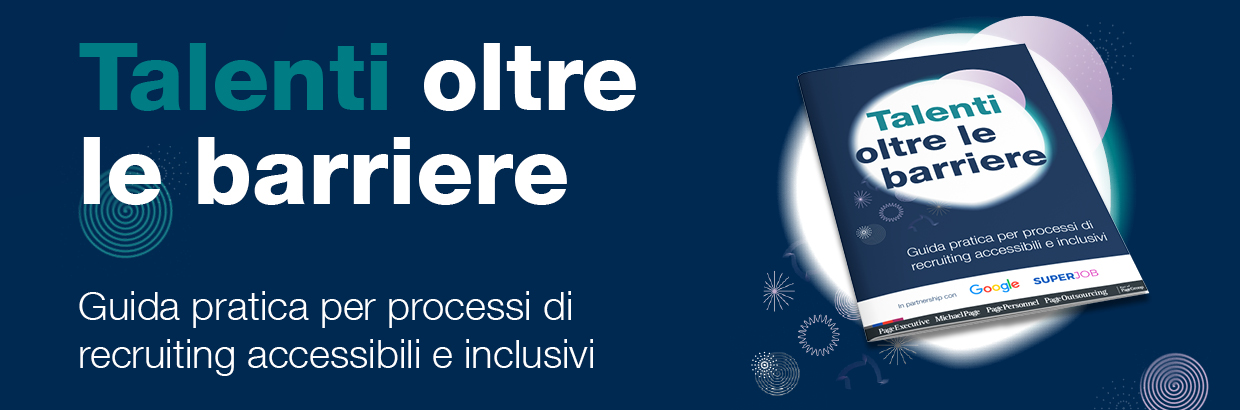 Talenti oltre le berriere, guida pratica per processi di selezione accessibili e inclusivi